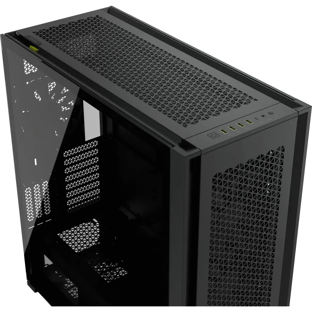 GUNMANSA Corsair 7000D Airflow, Full Tower, PC, Black, ATX, EATX, micro ATX