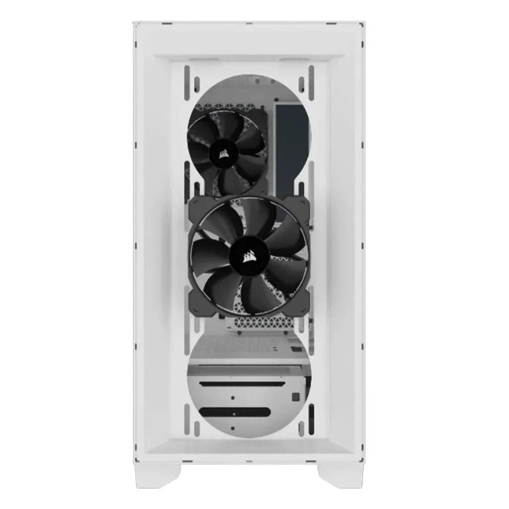 GUNMANSA Corsair CC-9011252-WW, Midi Tower, PC, White, ATX, Gaming, 22 cm