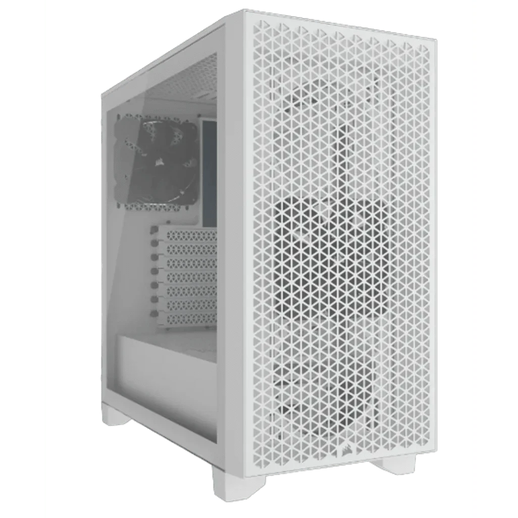 GUNMANSA Corsair CC-9011252-WW, Midi Tower, PC, White, ATX, Gaming, 22 cm