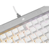 GUNMANSA Corsair CH-910951A-NA, Full-size (100%), Wired, USB, Opto-mechanical key switch, RGB LED, White