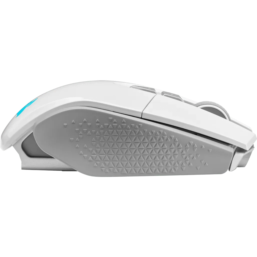 GUNMANSA Corsair CH-9319511-AP2, Right-hand, Optical, RF Wireless + Bluetooth, 26000 DPI, White