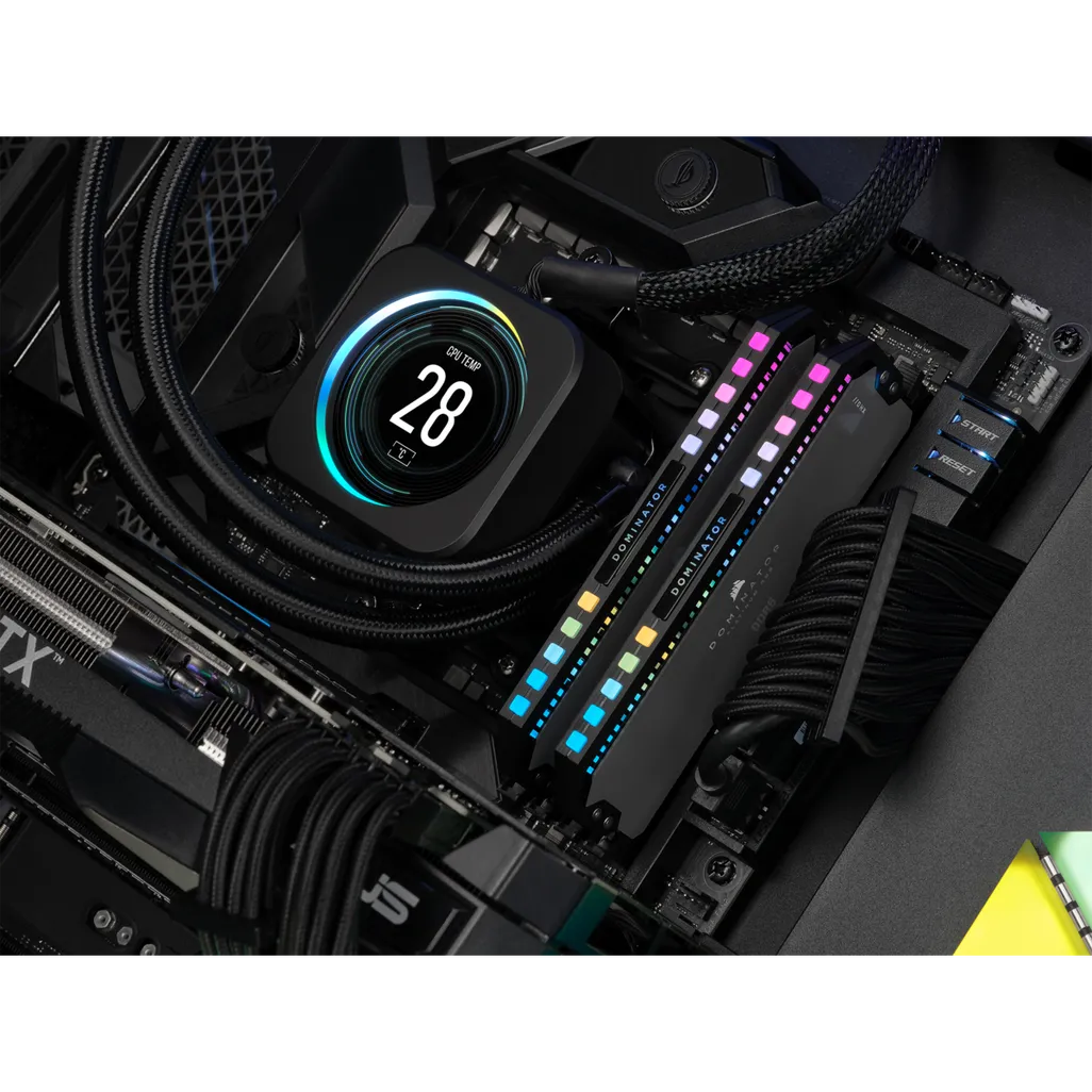 GUNMANSA Corsair Dominator Platinum RGB, 32 GB, 2 x 16 GB, DDR5, 6000 MHz, 288-pin DIMM