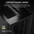 GUNMANSA Corsair FRAME 4000D, Midi Tower, PC, Black