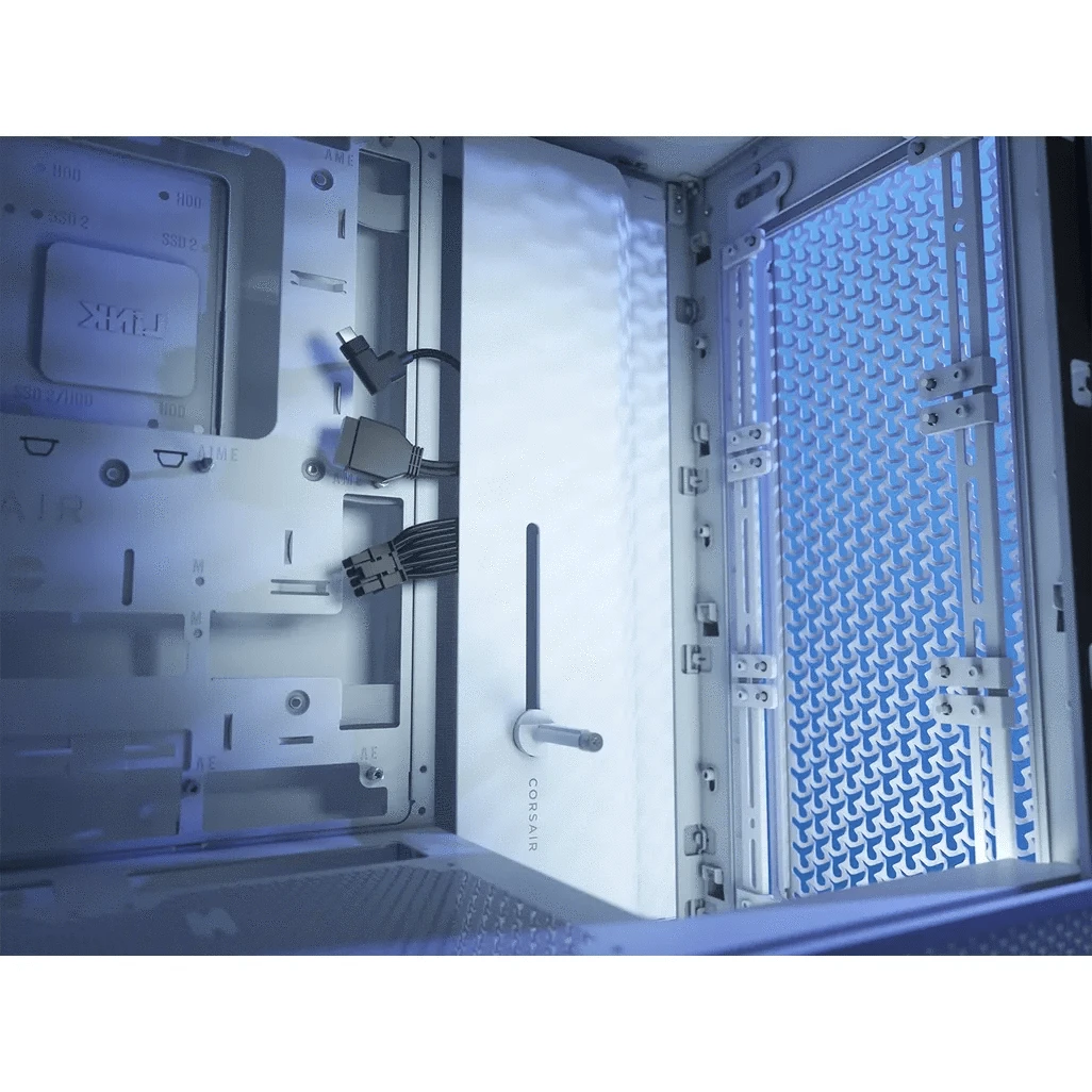 GUNMANSA Corsair FRAME 4000D, Midi Tower, PC, White, ATX