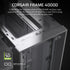 GUNMANSA Corsair FRAME 4000D, Midi Tower, PC, White, ATX