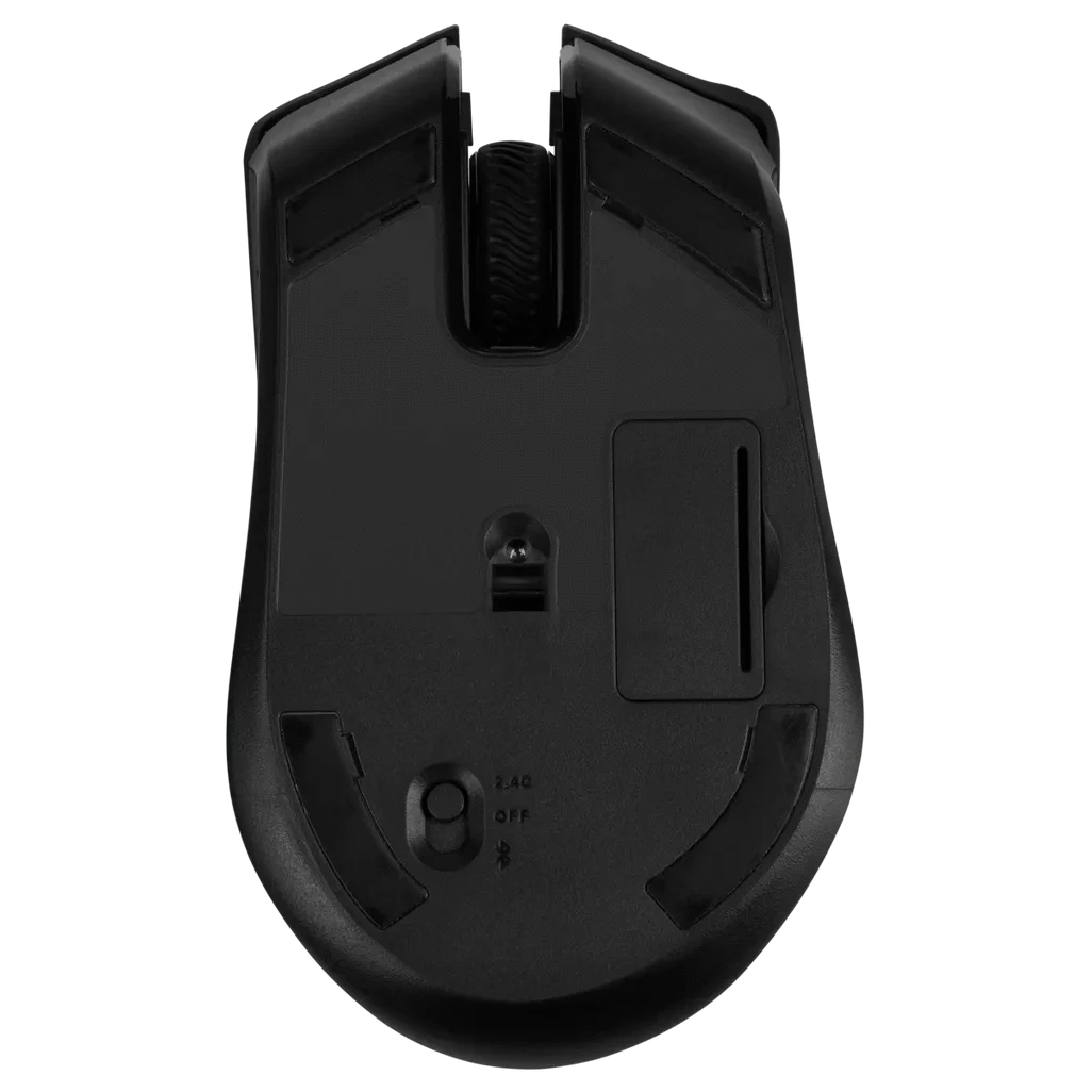 GUNMANSA Corsair Harpoon RGB Wireless, Ambidextrous, Optical, Bluetooth + USB Type-A, 10000 DPI, Black