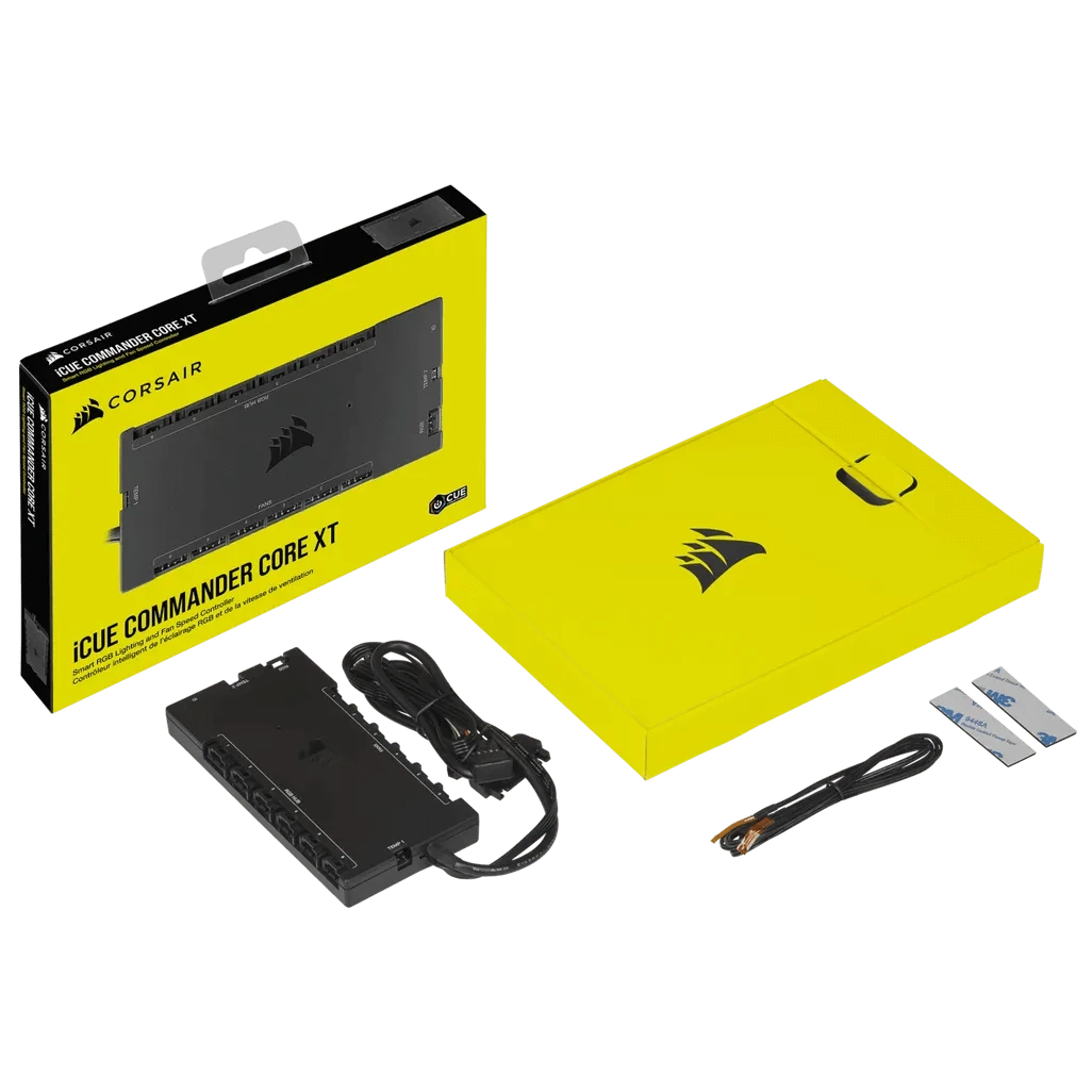 GUNMANSA Corsair iCUE Commander Core XT, 6 channels, Black