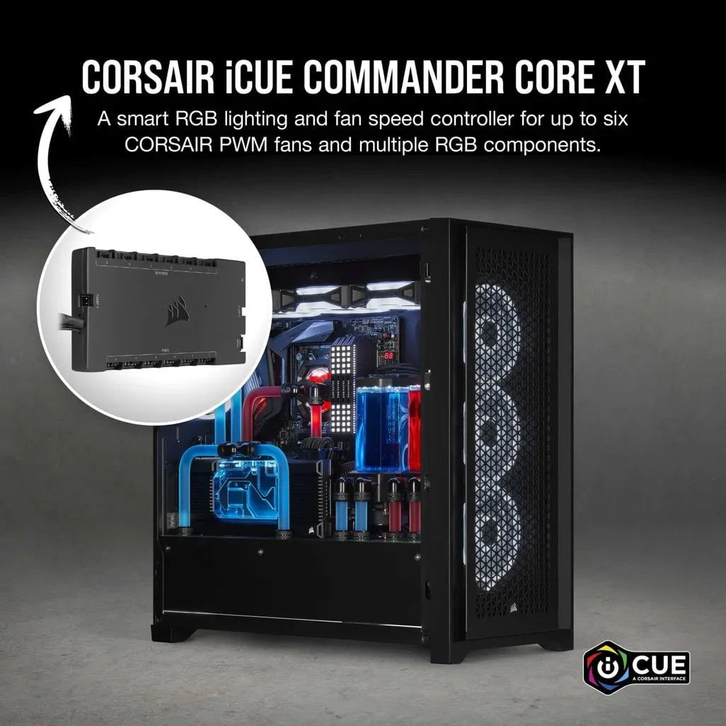 GUNMANSA Corsair iCUE Commander Core XT, 6 channels, Black