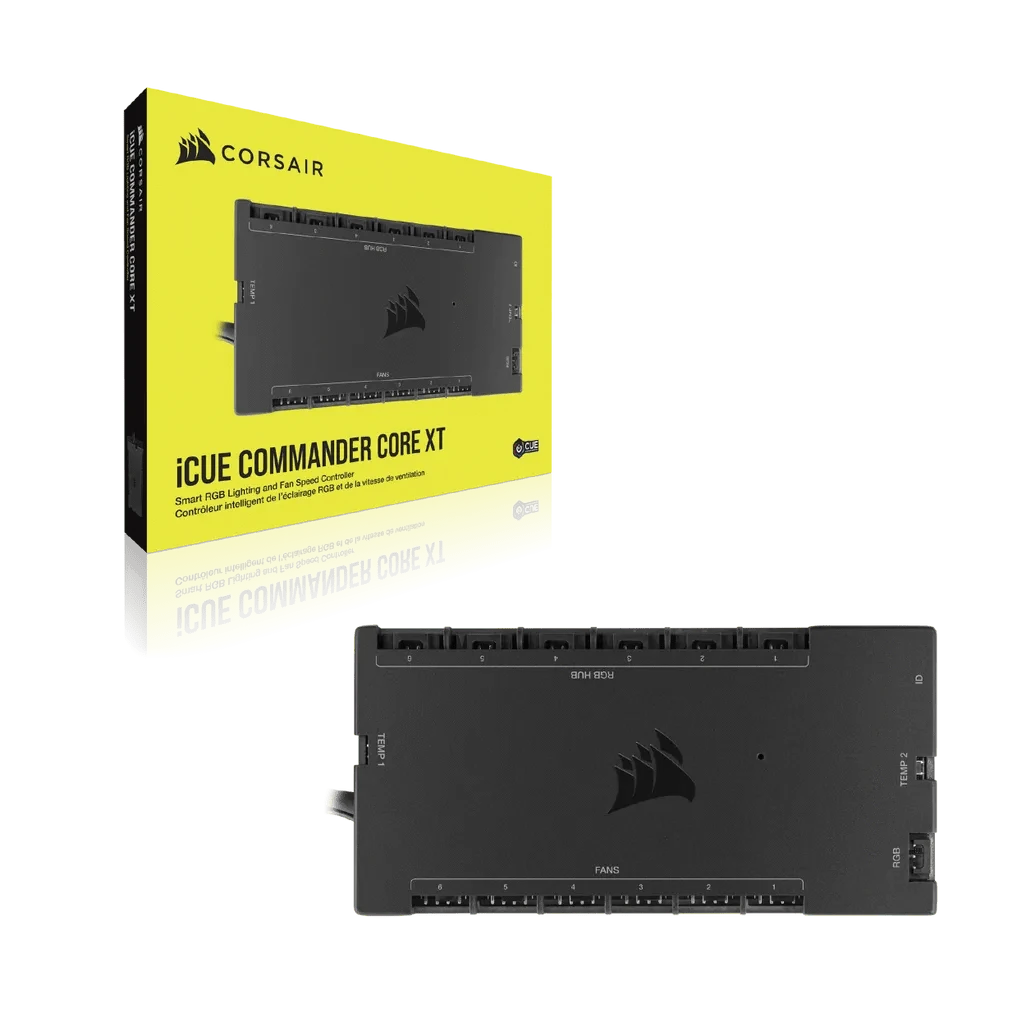 GUNMANSA Corsair iCUE Commander Core XT, 6 channels, Black