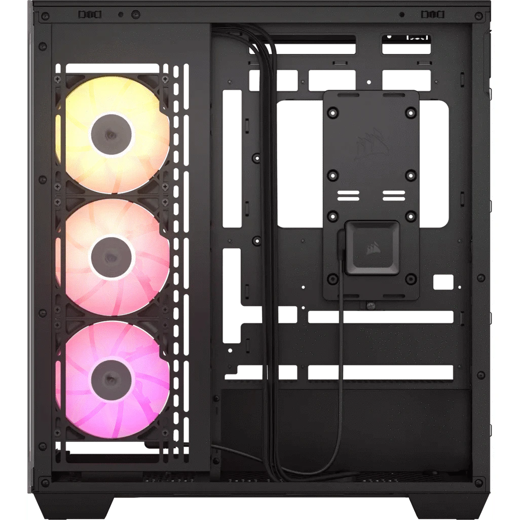 GUNMANSA Corsair iCUE LINK 3500X RGB, Midi Tower, PC, Black, EATX, Gaming, Multi