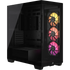 GUNMANSA Corsair iCUE LINK 3500X RGB, Midi Tower, PC, Black, EATX, Gaming, Multi