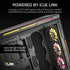 GUNMANSA Corsair iCUE LINK 5000T LX RGB Mid-Tower PC Case; Black