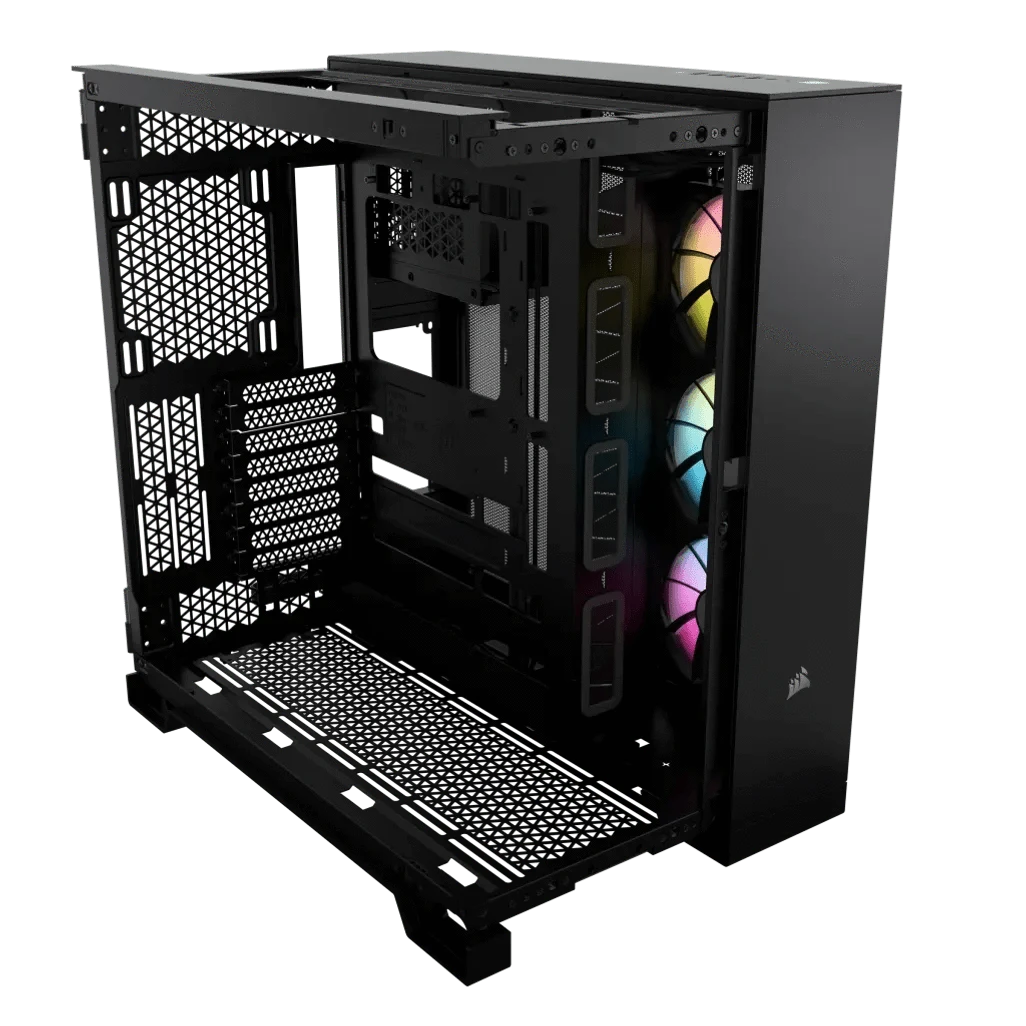 GUNMANSA Corsair iCUE LINK 6500X RGB, Midi Tower, PC, Black, ATX