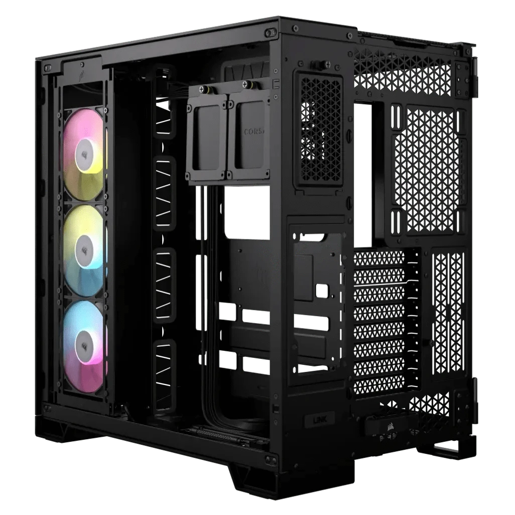 GUNMANSA Corsair iCUE LINK 6500X RGB, Midi Tower, PC, Black, ATX