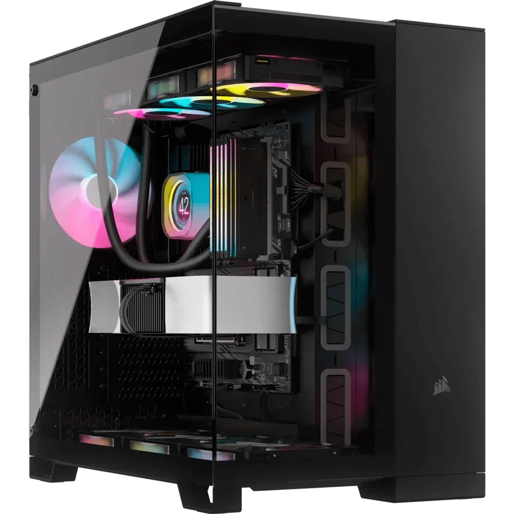 GUNMANSA Corsair iCUE LINK 6500X RGB, Midi Tower, PC, Black, ATX