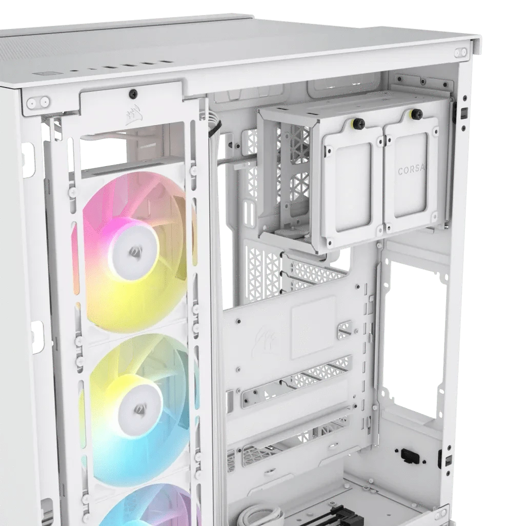GUNMANSA Corsair iCUE LINK 6500X RGB, Midi Tower, PC, White, ATX