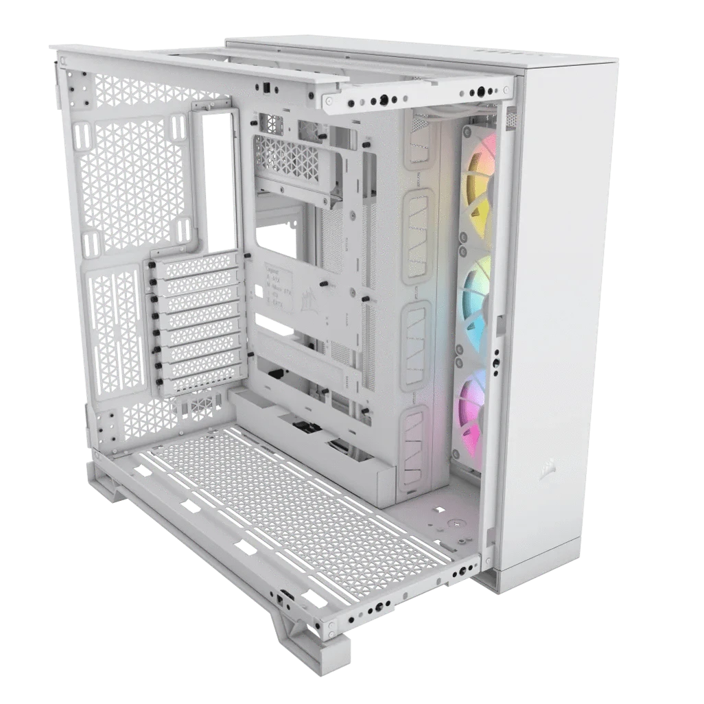 GUNMANSA Corsair iCUE LINK 6500X RGB, Midi Tower, PC, White, ATX