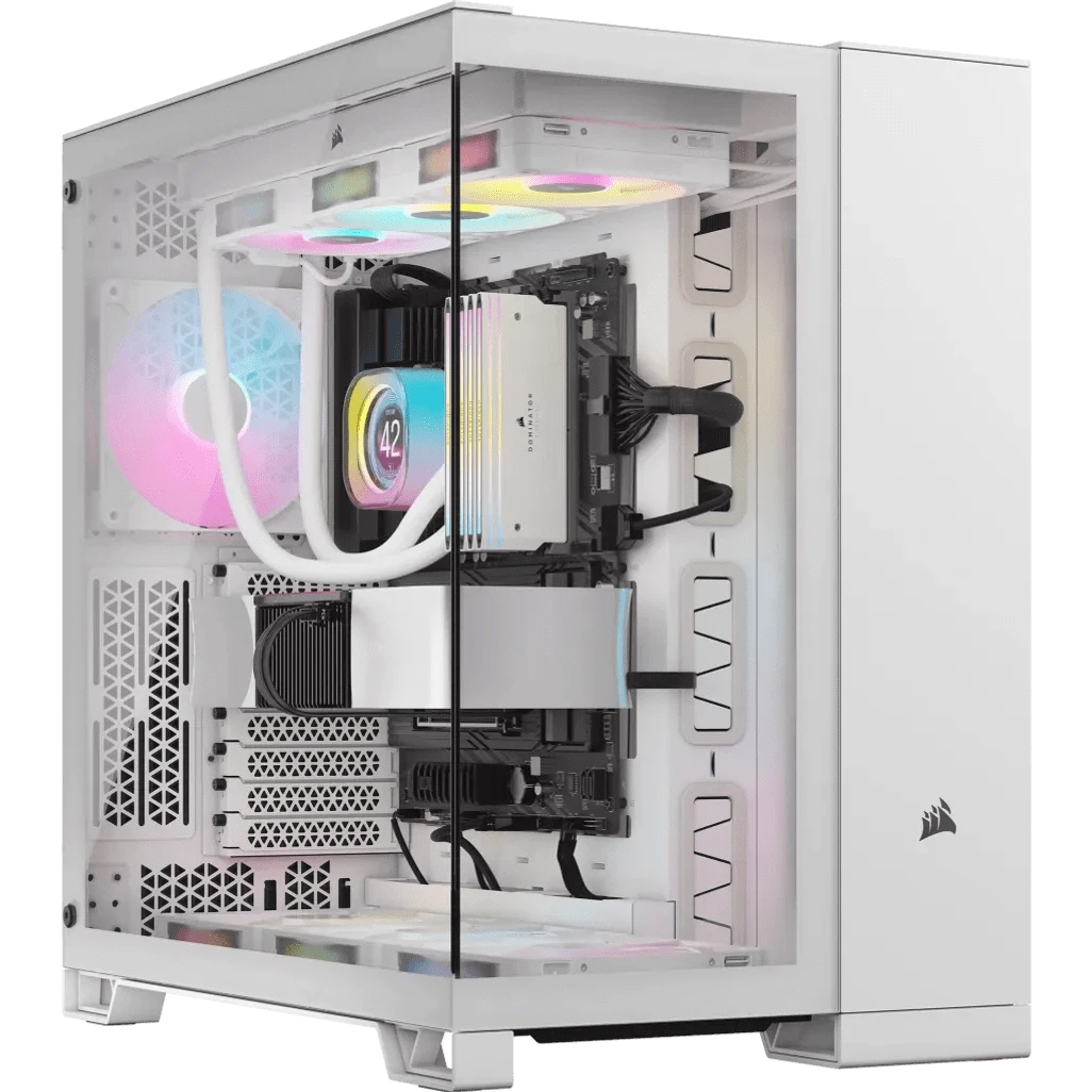 GUNMANSA Corsair iCUE LINK 6500X RGB, Midi Tower, PC, White, ATX