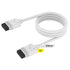GUNMANSA Corsair iCUE LINK Cable; 1x 600mm with Straight connectors; White