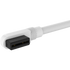 GUNMANSA Corsair iCUE LINK Cable; 1x 600mm with Straight/Slim 90° connectors; White