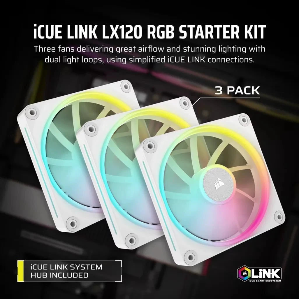 GUNMANSA Corsair iCUE LINK LX120 RGB, Fan