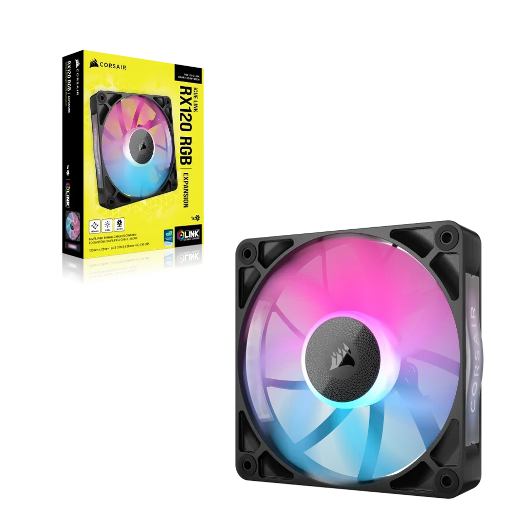 GUNMANSA Corsair iCUE LINK RX120 RGB, Fan
