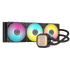 GUNMANSA Corsair iCUE LINK TITAN 360 RX RGB Liquid CPU Cooler – RX120 RGB Fans – Fits Intel® LGA 1851/1700; AMD® AM5/AM4.