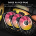 GUNMANSA Corsair iCUE LINK TITAN 360 RX RGB Liquid CPU Cooler – RX120 RGB Fans – Fits Intel® LGA 1851/1700; AMD® AM5/AM4.