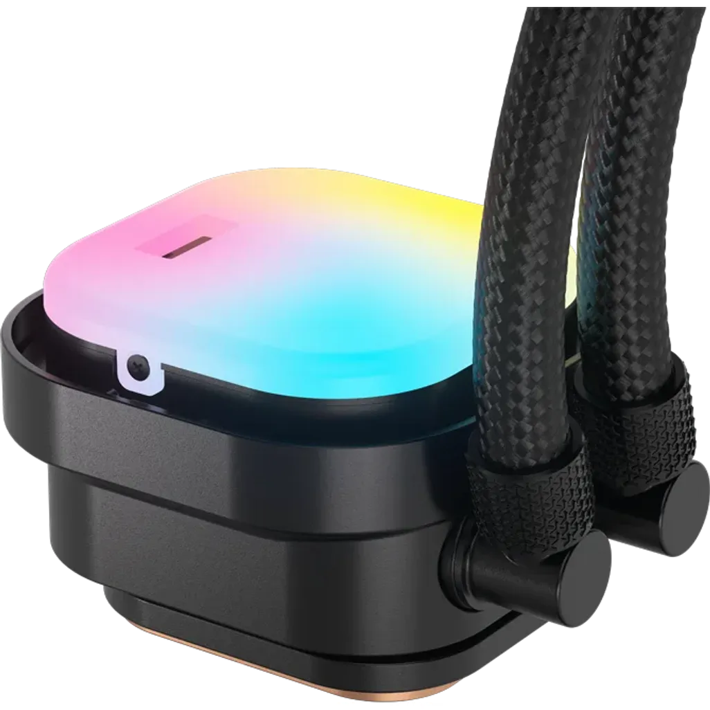 GUNMANSA CORSAIR iCUE LINK TITAN 420 RX RGB Liquid CPU Cooler – RX140 RGB Fans – Fits Intel® LGA 1851/1700; AMD® AM5/AM4