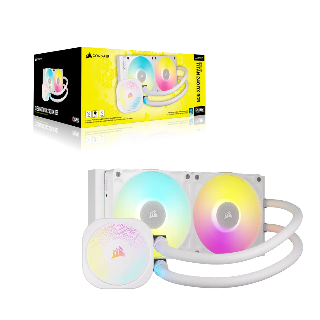 GUNMANSA Corsair iCUE LINK TITAN RX RGB, All-in-one liquid cooler