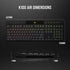 GUNMANSA Corsair K100 AIR WIRELESS RGB Ultra-Thin Mechanical Gaming Keyboard - CHERRY MX Ultra Low Profile - Black
