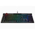 GUNMANSA Corsair K100 RGB, Wired, USB, Mechanical, QWERTZ, RGB LED, Black