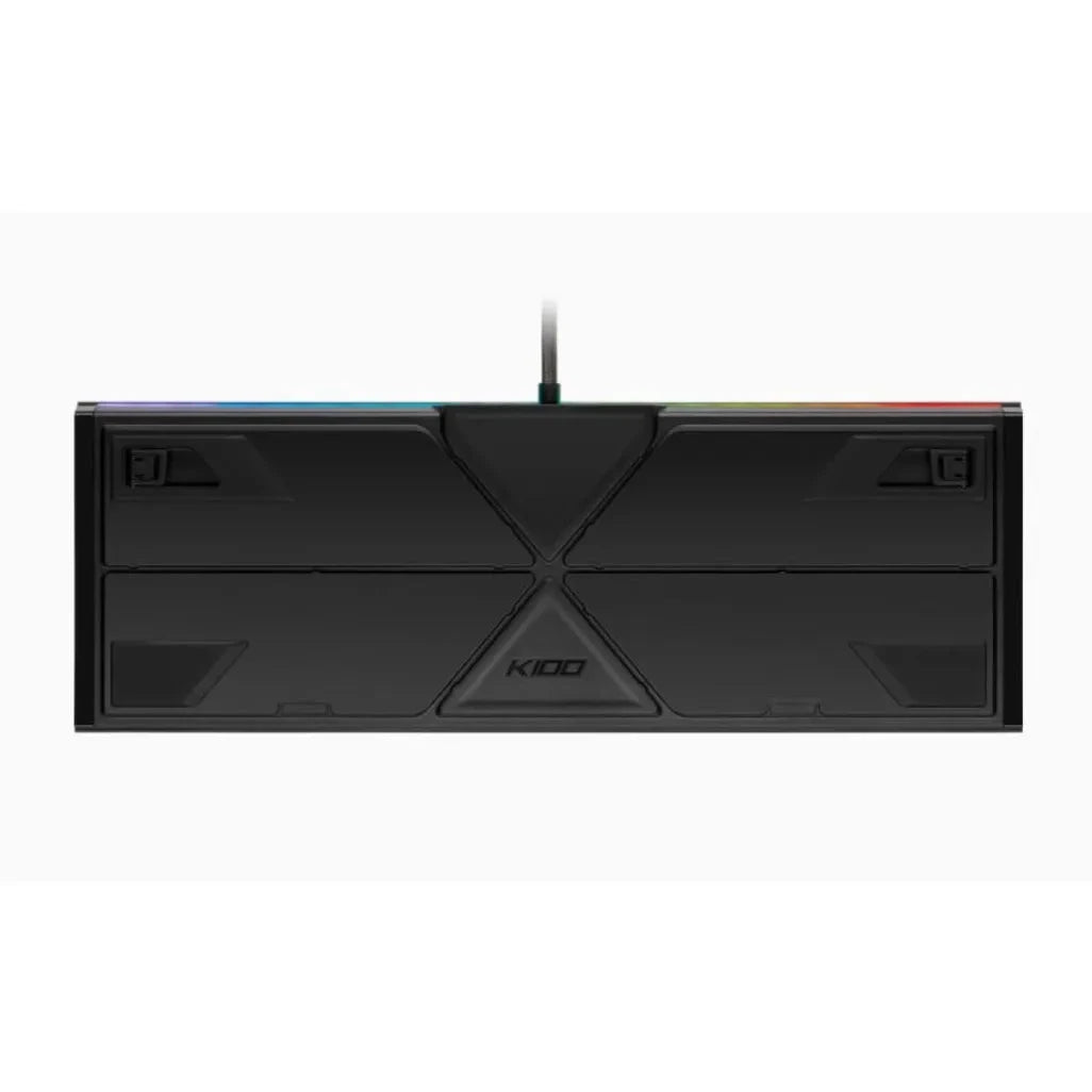 GUNMANSA Corsair K100 RGB, Wired, USB, Mechanical, QWERTZ, RGB LED, Black
