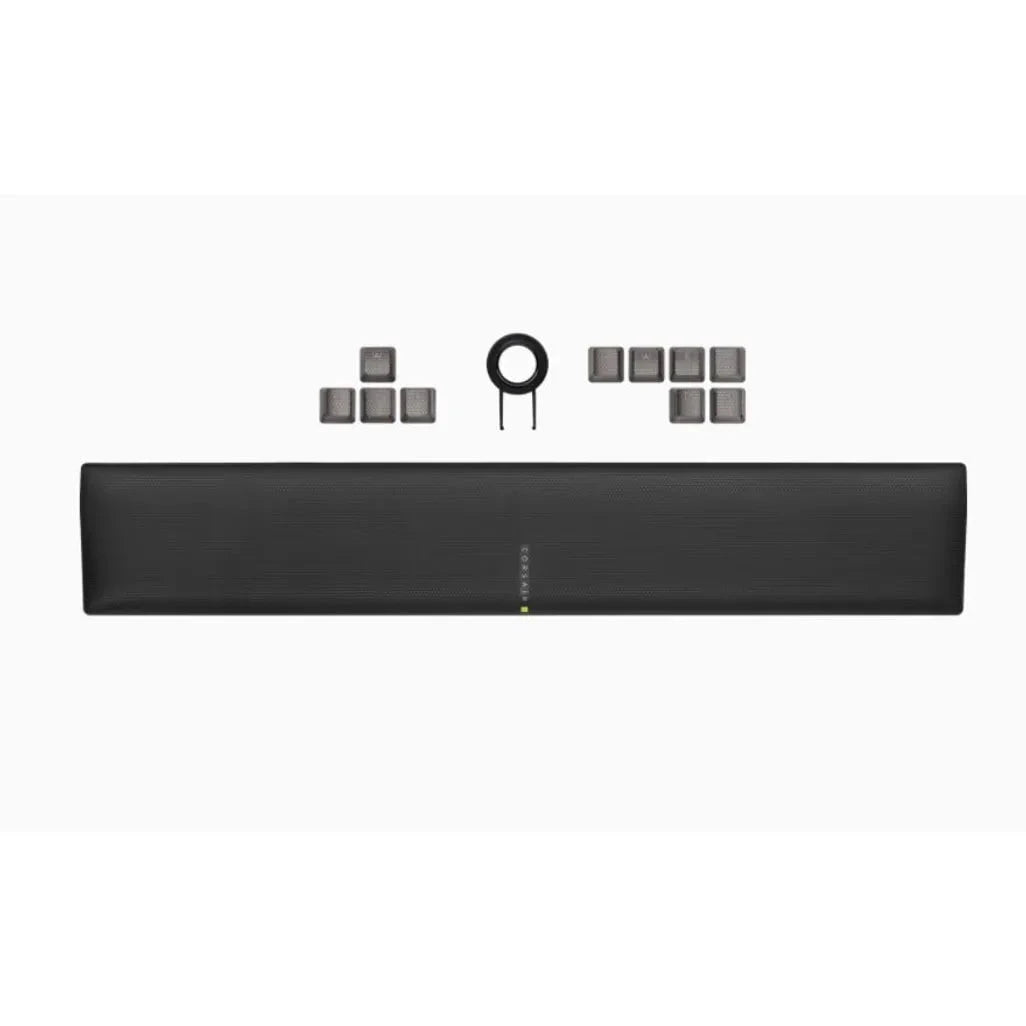 GUNMANSA Corsair K100 RGB, Wired, USB, Mechanical, QWERTZ, RGB LED, Black