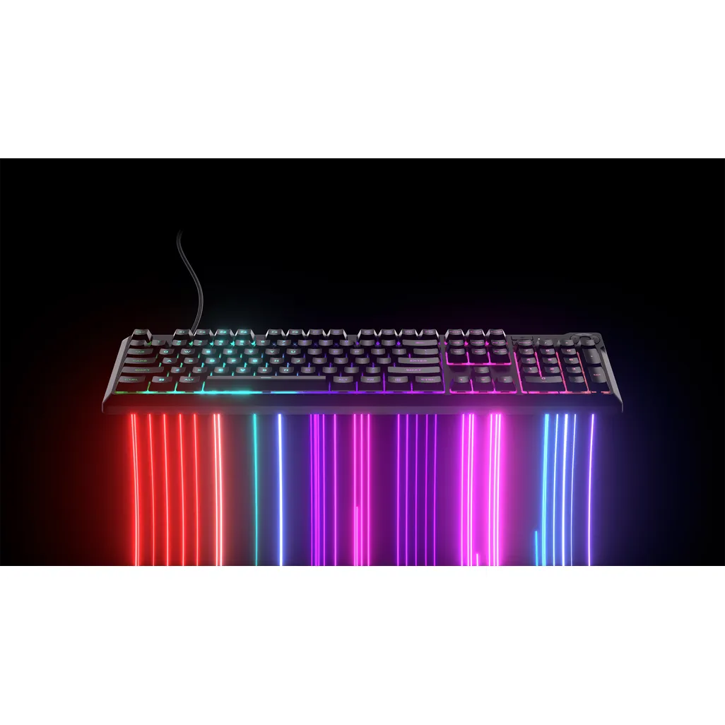 GUNMANSA Corsair K55 Core Gaming Keyboard; Backlit Zoned RGB LED; Rubberdome