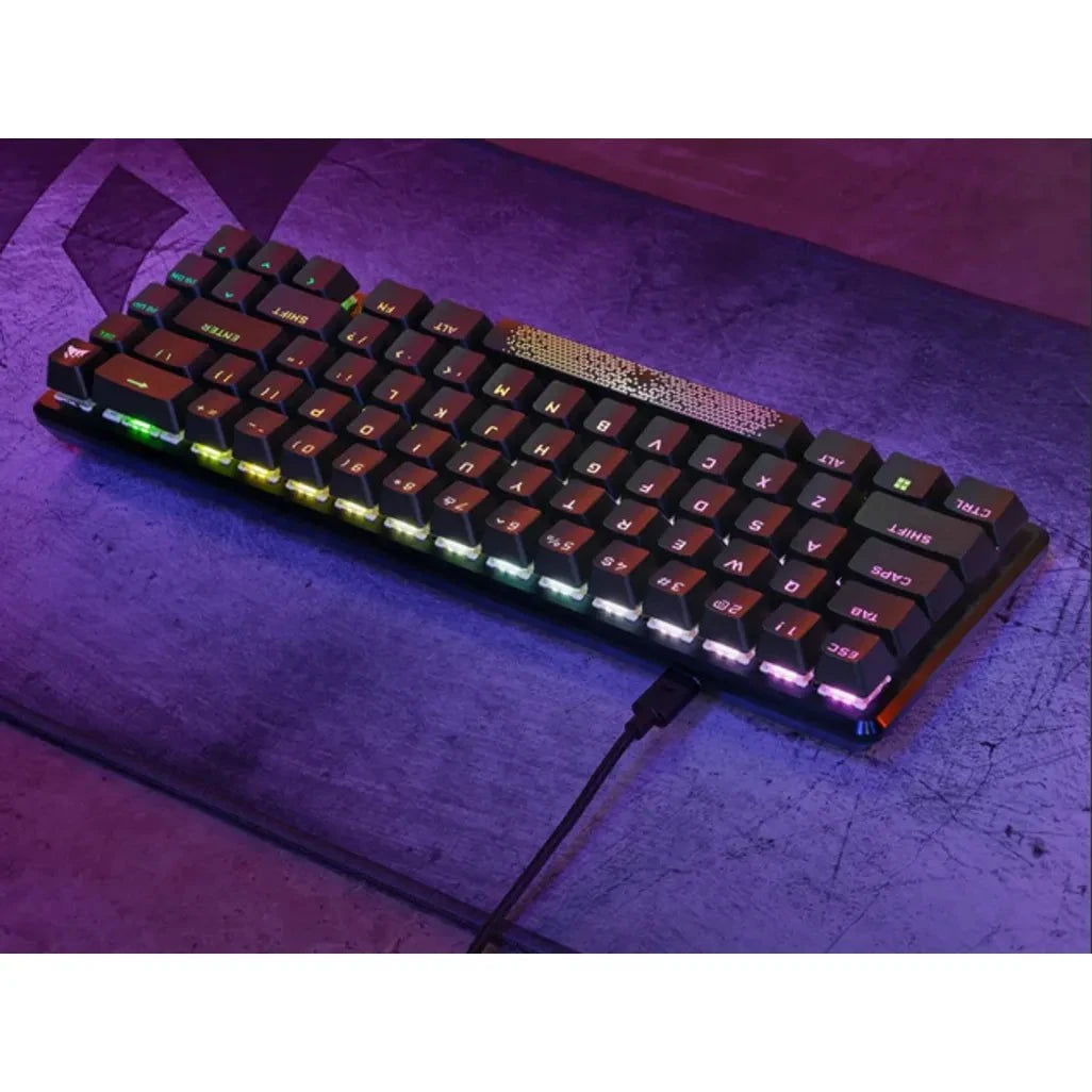 GUNMANSA Corsair K65 PRO MINI, Wired, USB, Opto-mechanical key switch, QWERTY, RGB LED, Black