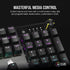 GUNMANSA Corsair K70, Full-size (100%), Wired, USB, Mechanical, Black