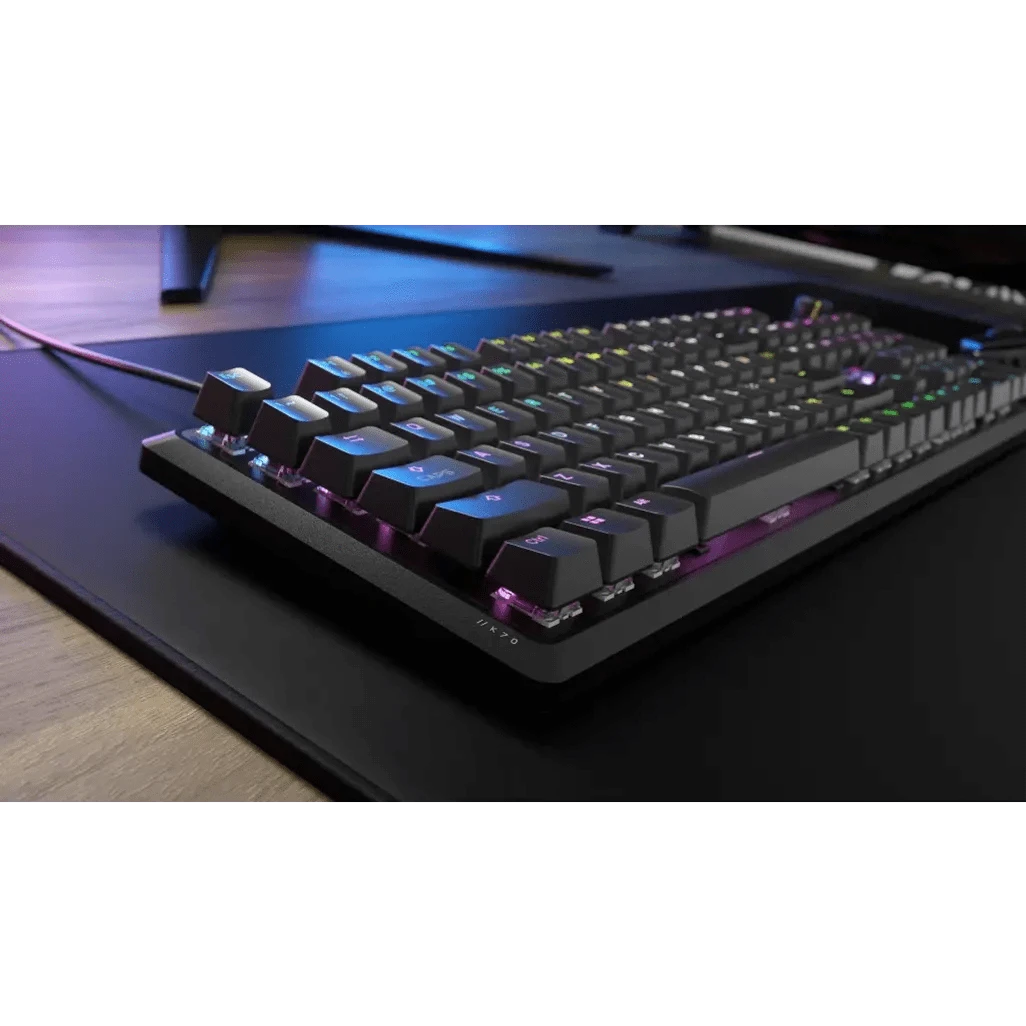 GUNMANSA Corsair K70, Full-size (100%), Wired, USB, Mechanical, Black