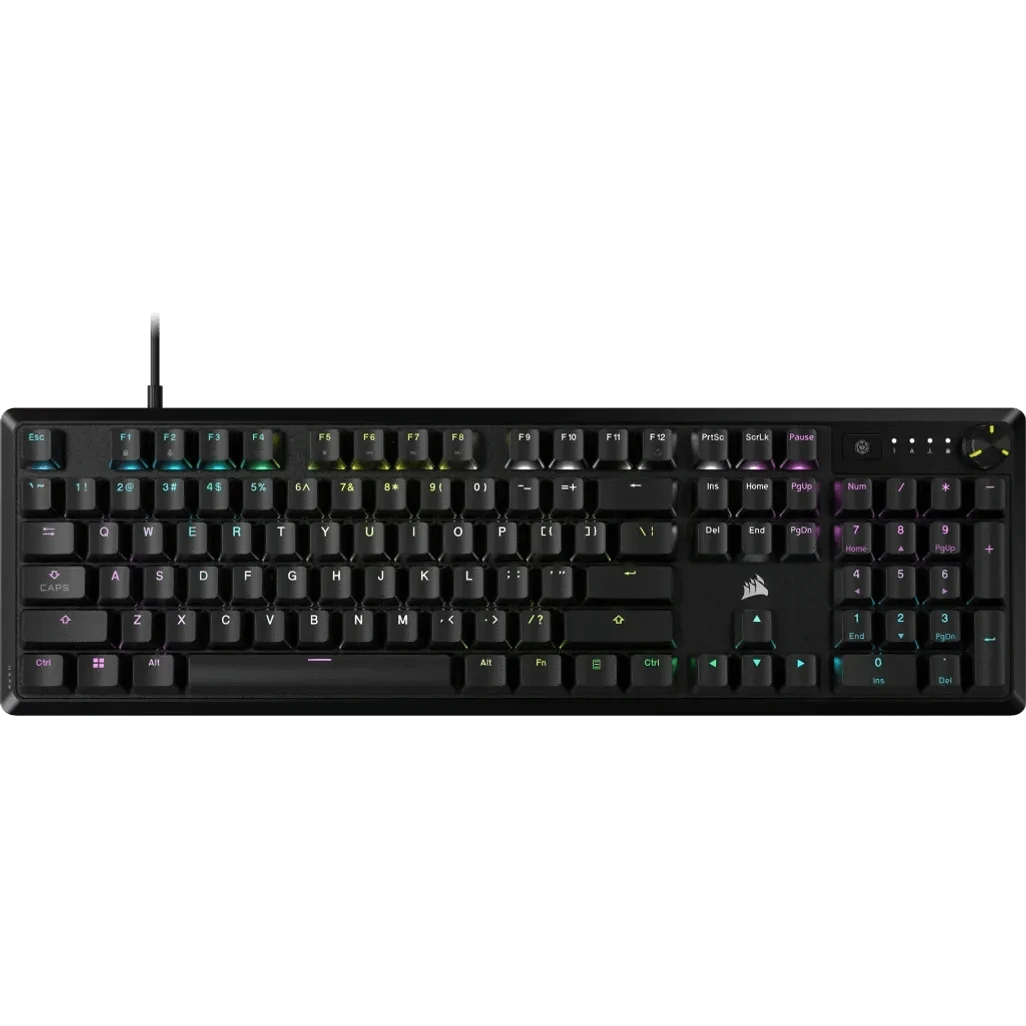 GUNMANSA Corsair K70, Full-size (100%), Wired, USB, Mechanical, Black