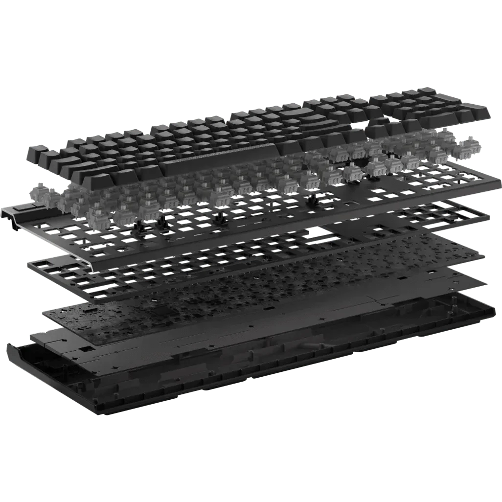 GUNMANSA Corsair K70 MAX, Full-size (100%), Wired, USB, RGB LED, Black