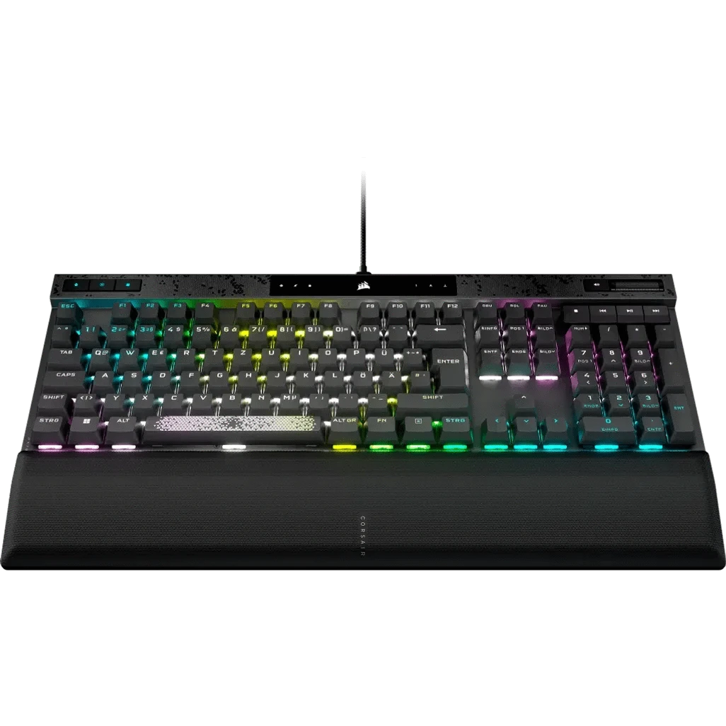 GUNMANSA Corsair K70 MAX, Full-size (100%), Wired, USB, RGB LED, Black