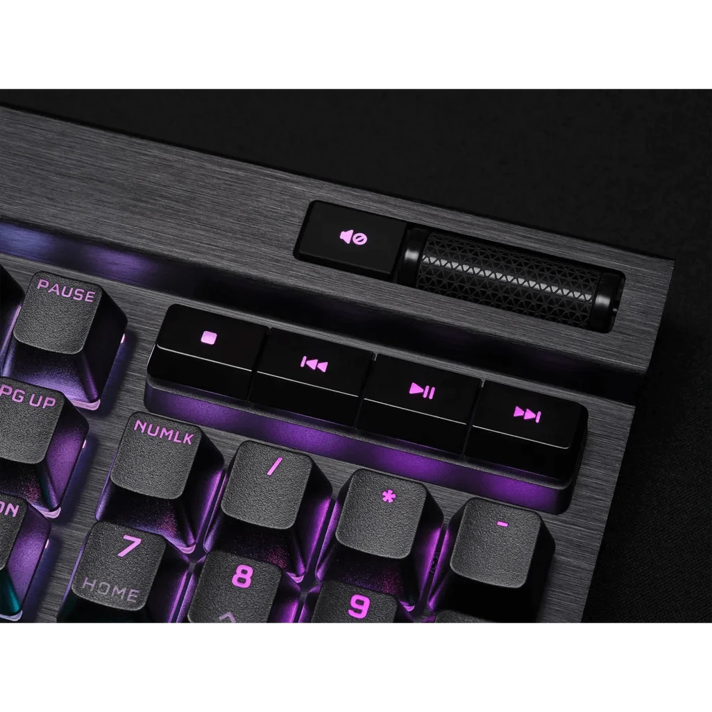GUNMANSA Corsair K70 PRO, Wired, USB, Opto-mechanical key switch, QWERTY, RGB LED, Black