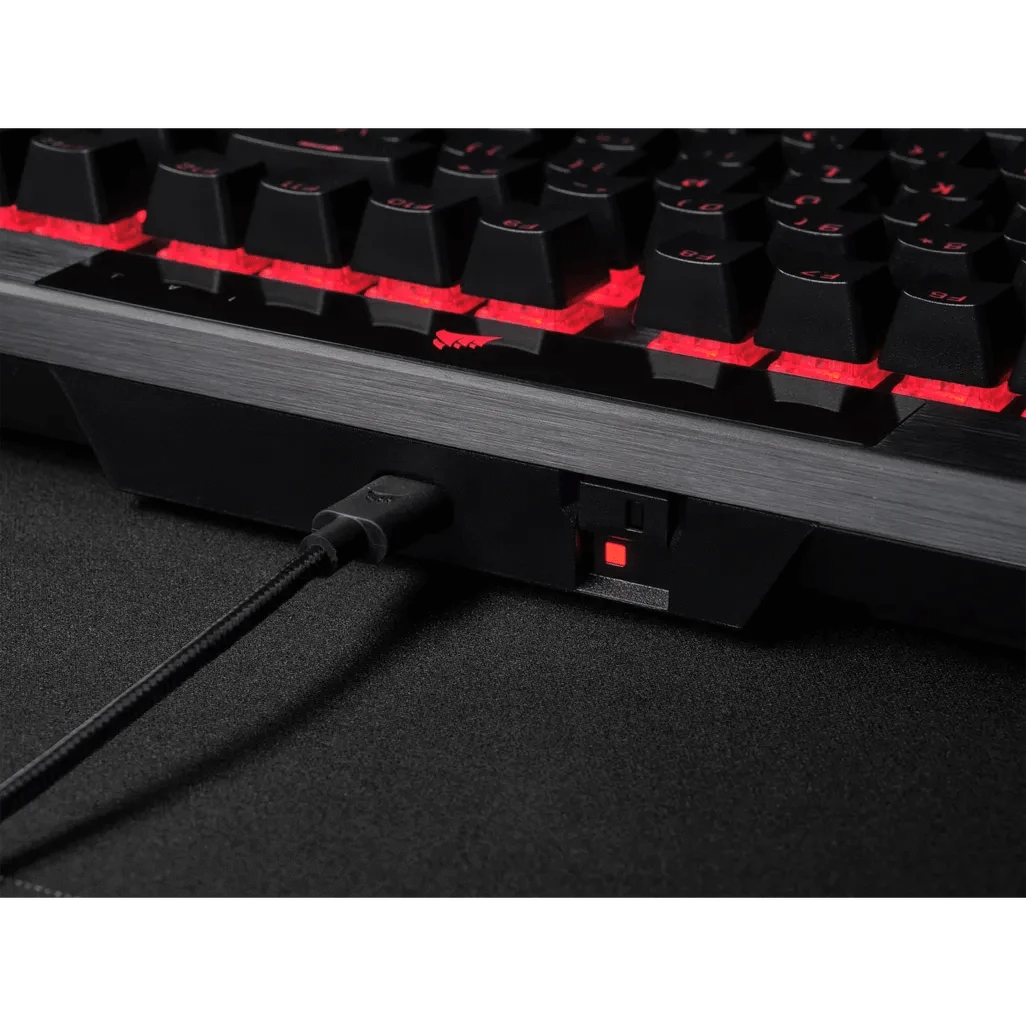 GUNMANSA Corsair K70 PRO, Wired, USB, Opto-mechanical key switch, QWERTY, RGB LED, Black