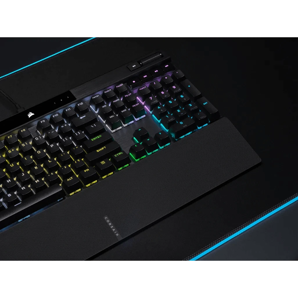 GUNMANSA Corsair K70 PRO, Wired, USB, Opto-mechanical key switch, QWERTY, RGB LED, Black