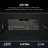 GUNMANSA Corsair K70 PRO, Wired, USB, Opto-mechanical key switch, QWERTY, RGB LED, Black