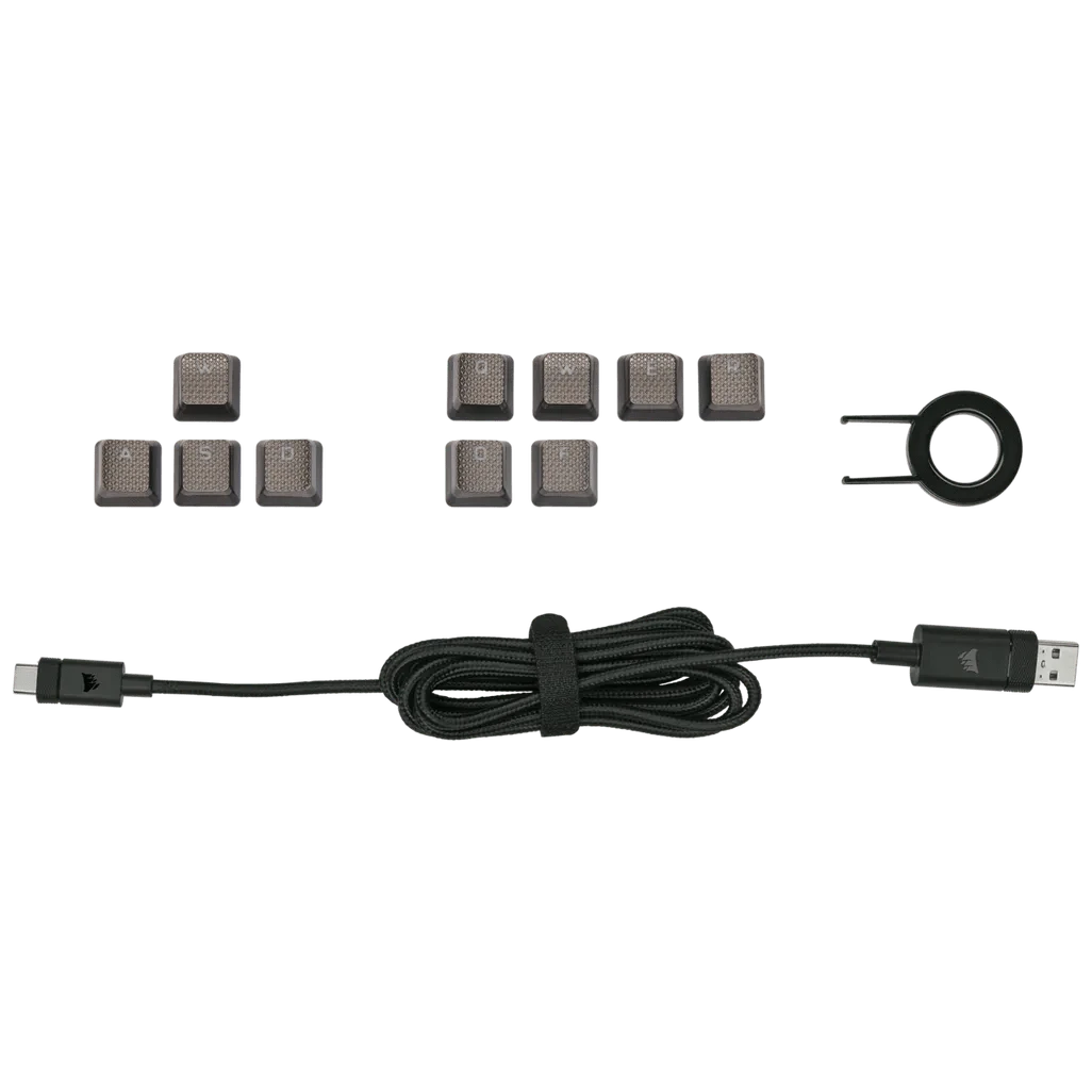 GUNMANSA Corsair K70 RGB TKL, Wired, USB, Mechanical, QWERTY, RGB LED, Black