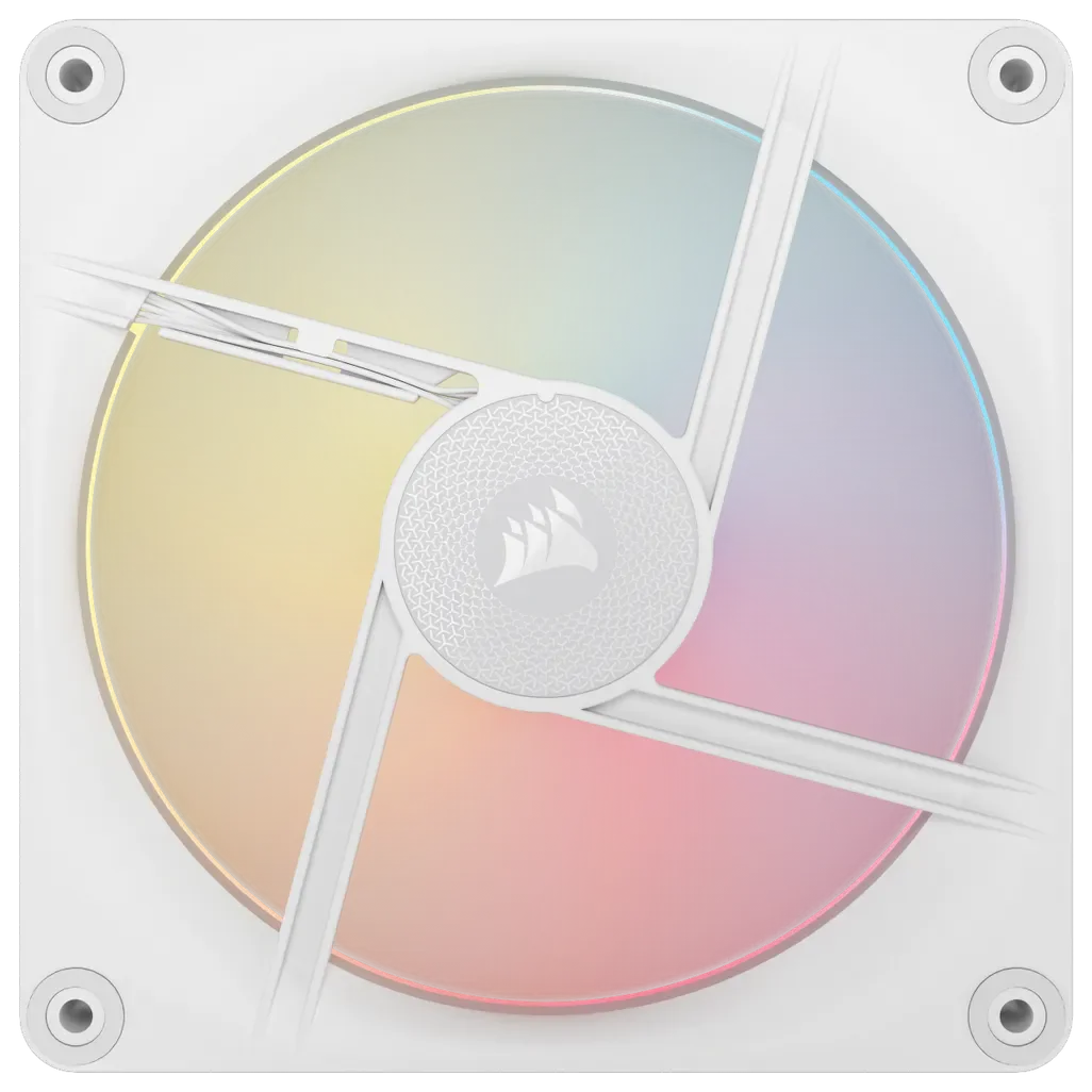 GUNMANSA CORSAIR LX-R RGB Series; iCUE LINK LX140-R RGB White; 140mm RGB Fan; Dual Fan Kit.