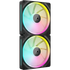 GUNMANSA Corsair LX RGB Series; iCUE LINK LX140 RGB; 140mm Fan; Dual Pack; iCUE LINK System Hub Included