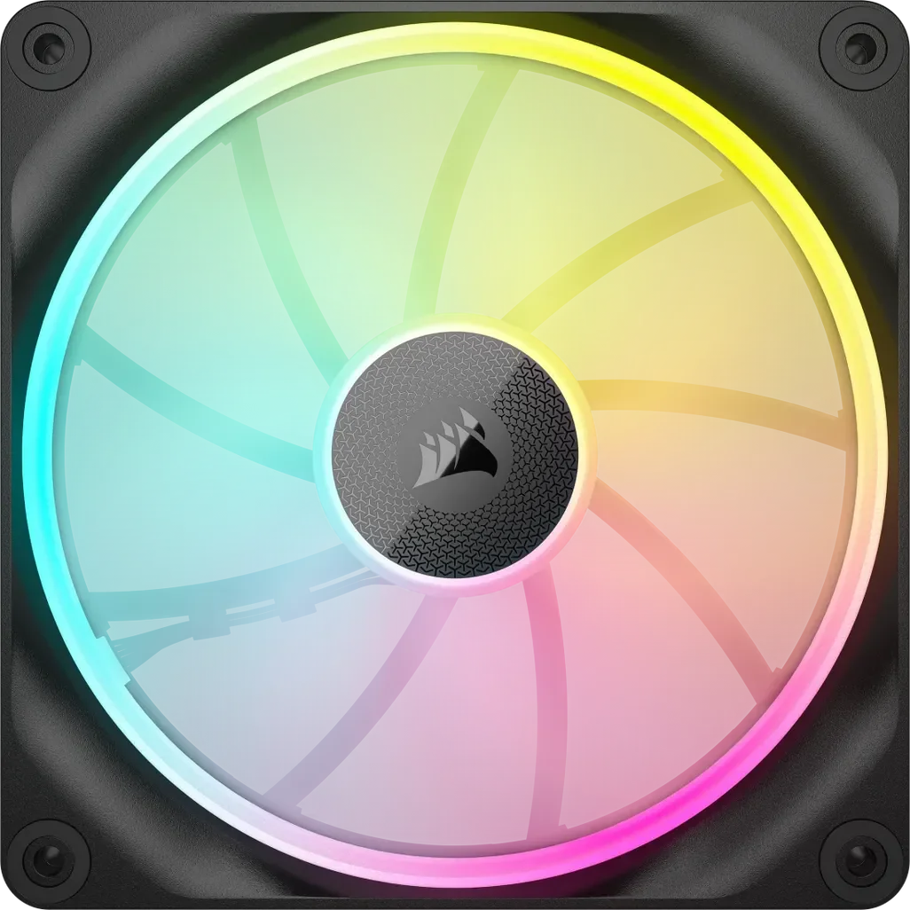 GUNMANSA Corsair LX RGB Series; iCUE LINK LX140 RGB; 140mm Fan; Dual Pack; iCUE LINK System Hub Included