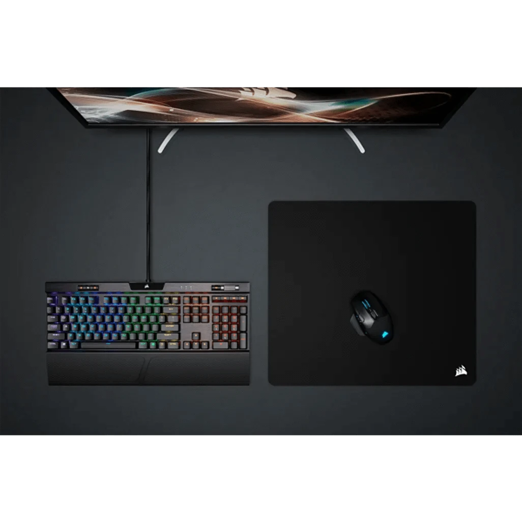GUNMANSA Corsair MM200 PRO, Black, Monochromatic, Gaming mouse pad